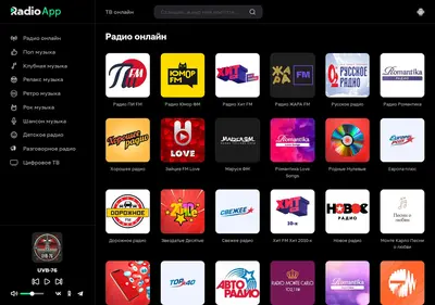 Снимок главной страницы radioapp.su