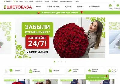 Снимок главной страницы c-baza.ru
