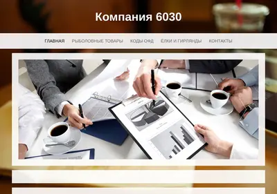Снимок главной страницы 6030.ru