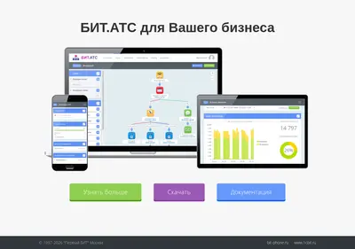 Снимок главной страницы bitpbx.ru
