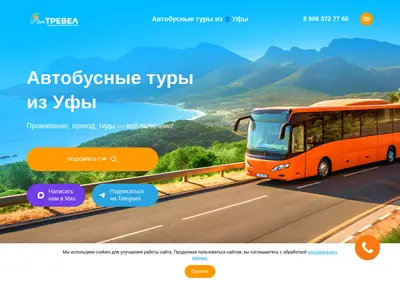 Снимок главной страницы 102tur.ru