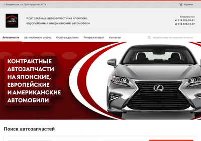 Снимок главной страницы briz25.ru