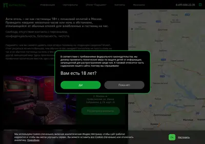 Снимок главной страницы antiotel.ru