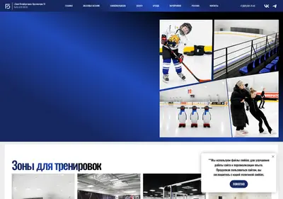Снимок главной страницы baltic-arena.ru