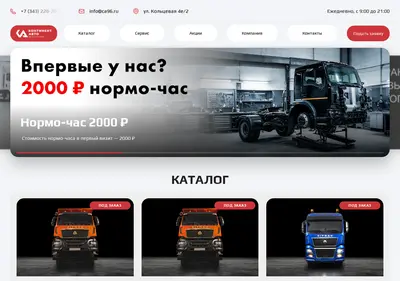 Снимок главной страницы ca96.ru