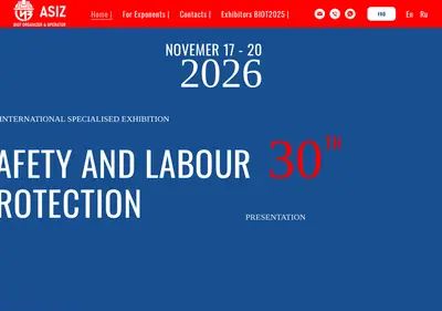Снимок главной страницы biot-expo.ru