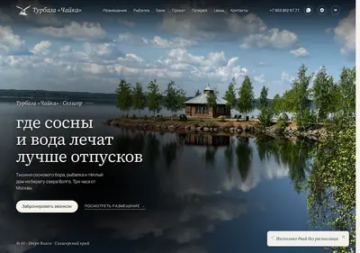 Снимок главной страницы chaikanavolgo.ru