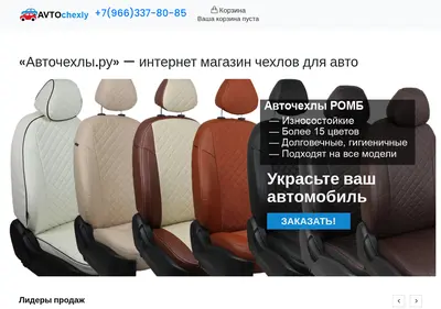 Снимок главной страницы avtochexly.ru