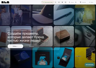 Снимок главной страницы blb.su