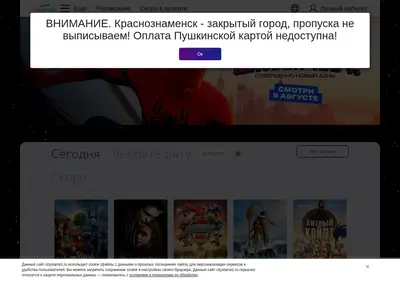 Снимок главной страницы citystarskz.ru