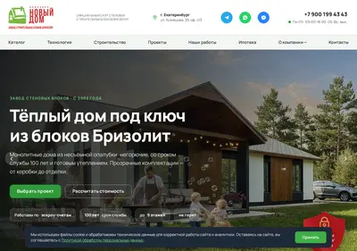 Снимок главной страницы brisolit.ru