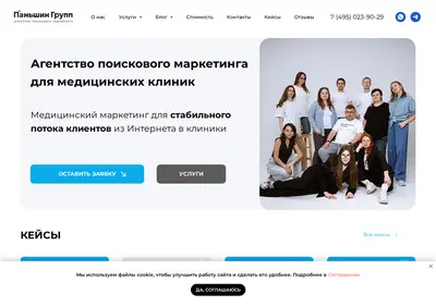 Снимок главной страницы apanshin.ru
