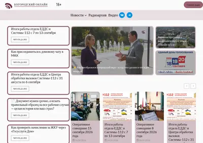 Снимок главной страницы bgo-online.ru