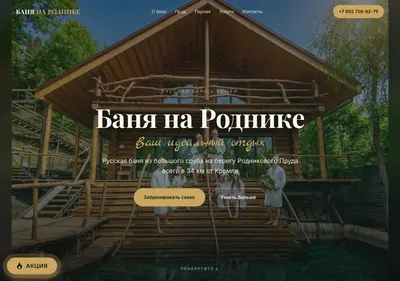 Снимок главной страницы banya-na-rodnike.ru