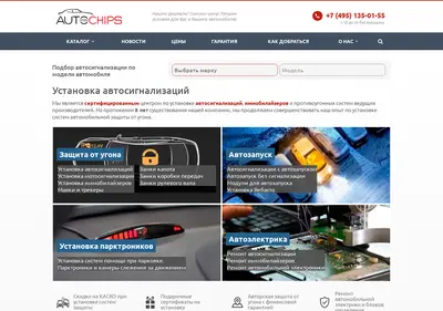 Снимок главной страницы auto-chips.ru