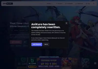 Снимок главной страницы anikuro.ru