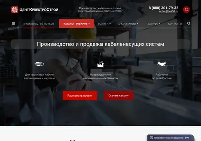 Снимок главной страницы ces52.ru