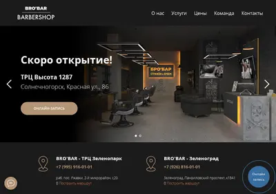 Снимок главной страницы bro-bar.ru