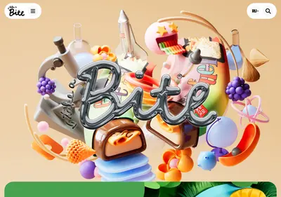 Снимок главной страницы bite.ru