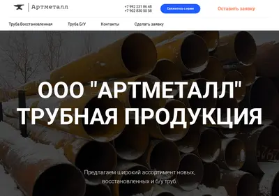 Снимок главной страницы artmetall59.ru