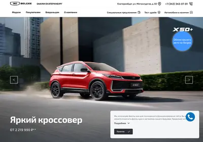 Снимок главной страницы belgee-okami.ru