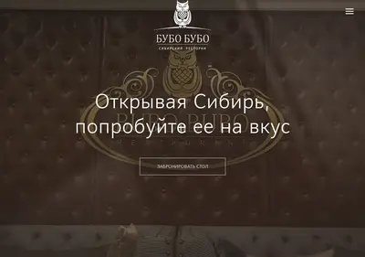 Снимок главной страницы bubo-bubo.ru