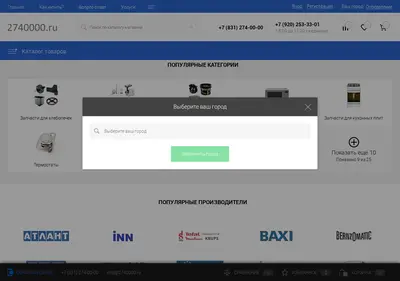 Снимок главной страницы 2740000.ru