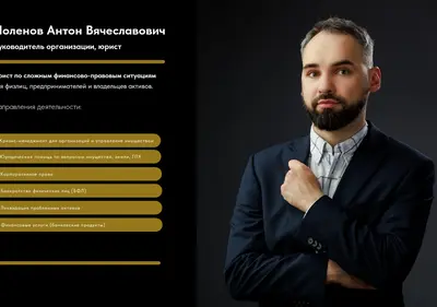 Снимок главной страницы antonpolenov.ru