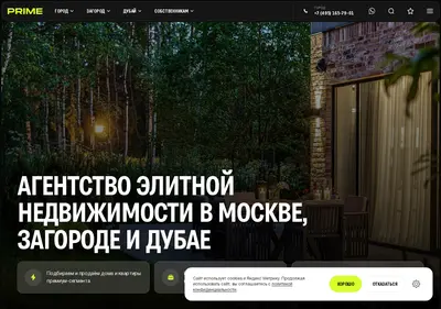 Снимок главной страницы prime.su