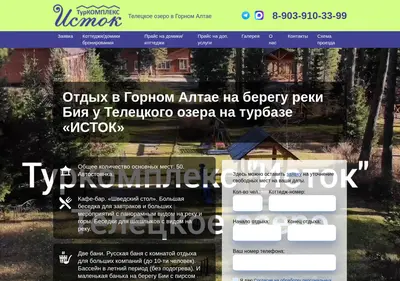 Снимок главной страницы altai-istok.ru