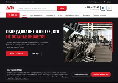 Снимок главной страницы avm-active-sport.ru