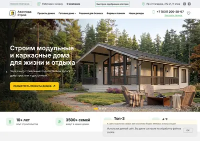 Снимок главной страницы avgst.ru