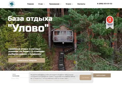 Снимок главной страницы bazaulovo.ru