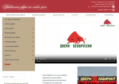Снимок главной страницы bravopskov.ru