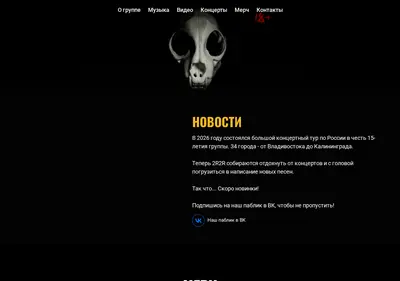 Снимок главной страницы 2rbina2rista.ru