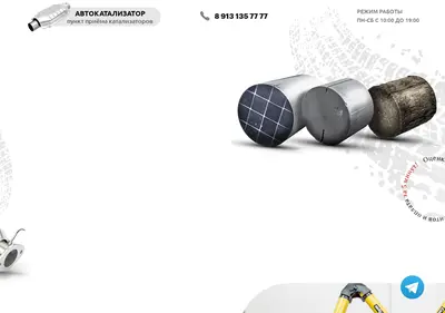 Снимок главной страницы avtocatalizator.ru