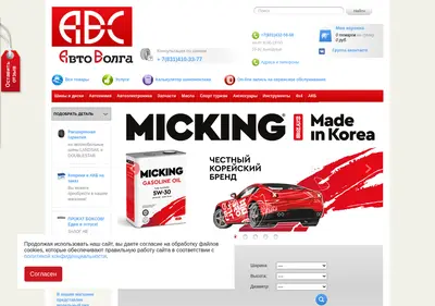 Снимок главной страницы abc-nn.ru