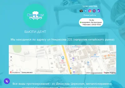 Снимок главной страницы beautydentussur.ru