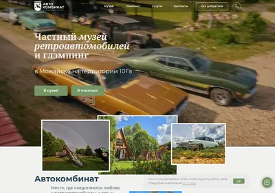 Снимок главной страницы akmuseum.ru