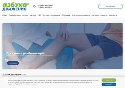 Снимок главной страницы azbuka-dvizheniya.ru