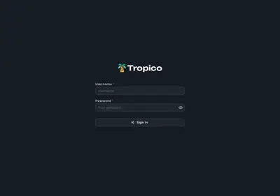 Снимок главной страницы tropico.su