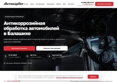 Снимок главной страницы antikortop.ru