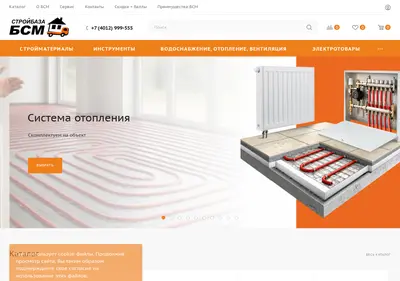 Снимок главной страницы baza-bsm.ru