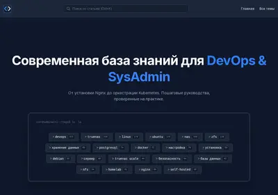 Снимок главной страницы admin-wiki.ru