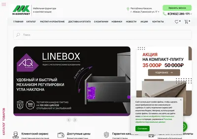 Снимок главной страницы 19mk.ru