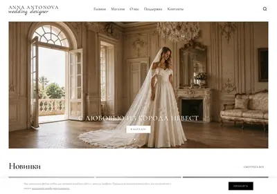 Снимок главной страницы antonova-anna.ru