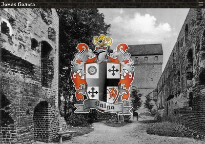 Снимок главной страницы balga-castle.ru