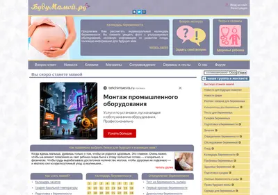 Снимок главной страницы budumamoi.ru