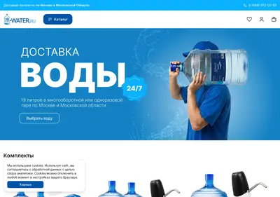Снимок главной страницы 19-water.ru