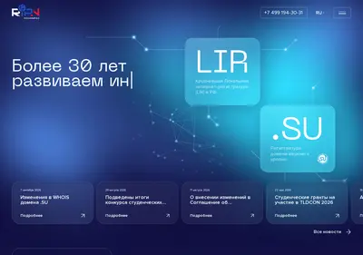 Снимок главной страницы ripn.su